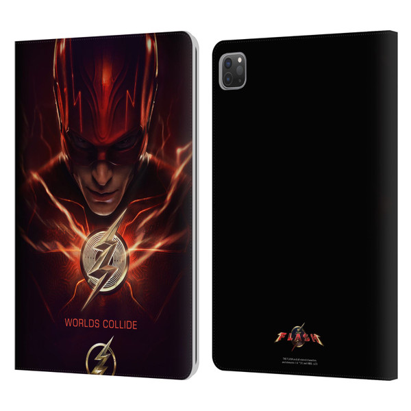 The Flash 2023 Poster Barry Allen Leather Book Wallet Case Cover For Apple iPad Pro 11 2020 / 2021 / 2022