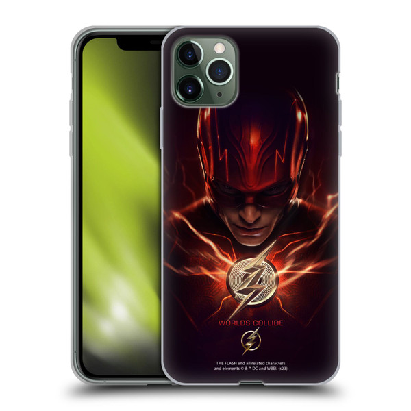 The Flash 2023 Poster Barry Allen Soft Gel Case for Apple iPhone 11 Pro Max