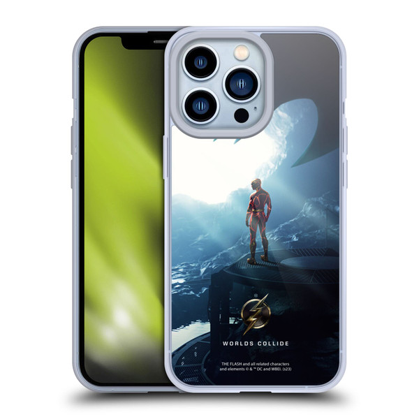 The Flash 2023 Poster Key Art Soft Gel Case for Apple iPhone 13 Pro & MagSafe