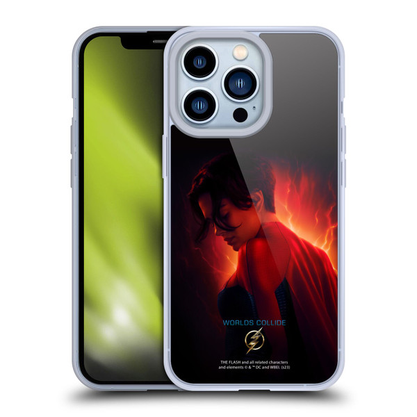The Flash 2023 Poster Supergirl Soft Gel Case for Apple iPhone 13 Pro & MagSafe