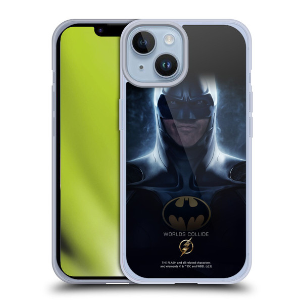 The Flash 2023 Poster Batman Soft Gel Case for Apple iPhone 14