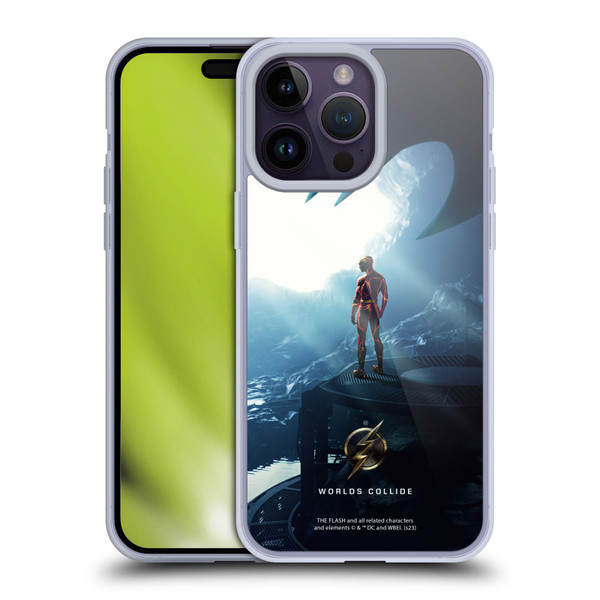 The Flash 2023 Poster Key Art Soft Gel Case for Apple iPhone 14 Pro Max