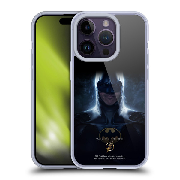 The Flash 2023 Poster Batman Soft Gel Case for Apple iPhone 14 Pro