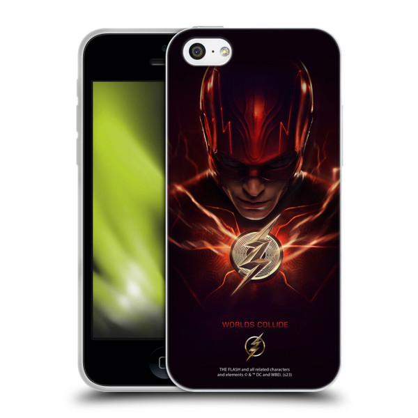 The Flash 2023 Poster Barry Allen Soft Gel Case for Apple iPhone 5c