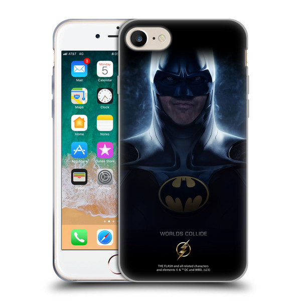 The Flash 2023 Poster Batman Soft Gel Case for Apple iPhone 7 / 8 / SE 2020 & 2022