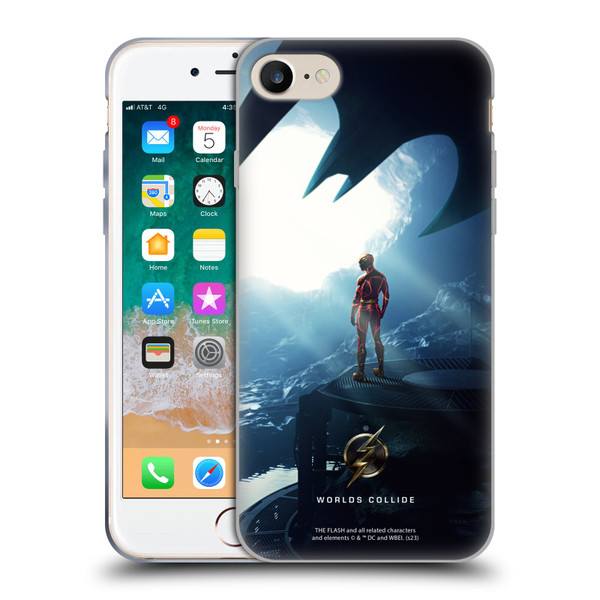 The Flash 2023 Poster Key Art Soft Gel Case for Apple iPhone 7 / 8 / SE 2020 & 2022