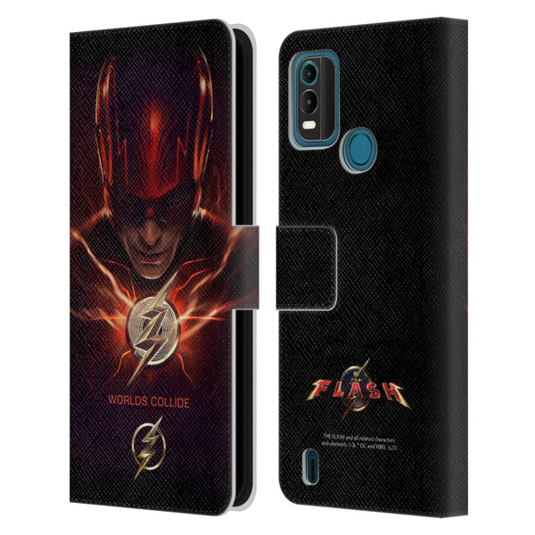 The Flash 2023 Poster Barry Allen Leather Book Wallet Case Cover For Nokia G11 Plus