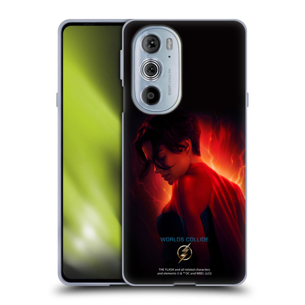 The Flash 2023 Poster Supergirl Soft Gel Case for Motorola Edge X30