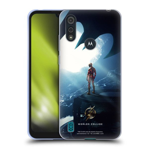 The Flash 2023 Poster Key Art Soft Gel Case for Motorola Moto E6s (2020)