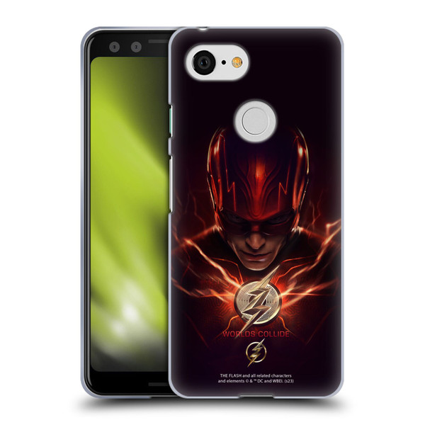 The Flash 2023 Poster Barry Allen Soft Gel Case for Google Pixel 3