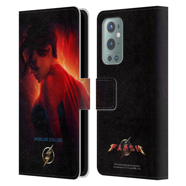 The Flash 2023 Poster Supergirl Leather Book Wallet Case Cover For OnePlus 9