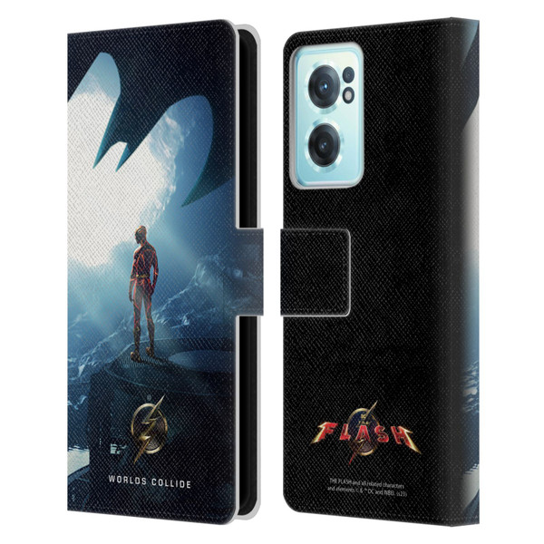 The Flash 2023 Poster Key Art Leather Book Wallet Case Cover For OnePlus Nord CE 2 5G