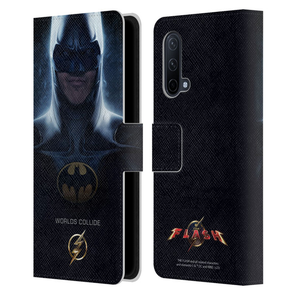 The Flash 2023 Poster Batman Leather Book Wallet Case Cover For OnePlus Nord CE 5G