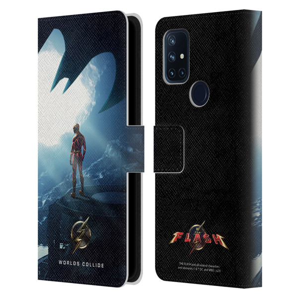 The Flash 2023 Poster Key Art Leather Book Wallet Case Cover For OnePlus Nord N10 5G