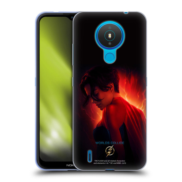 The Flash 2023 Poster Supergirl Soft Gel Case for Nokia 1.4