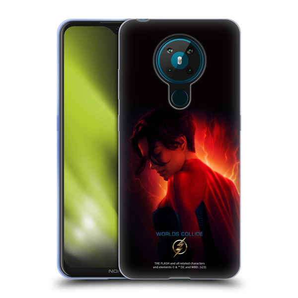 The Flash 2023 Poster Supergirl Soft Gel Case for Nokia 5.3