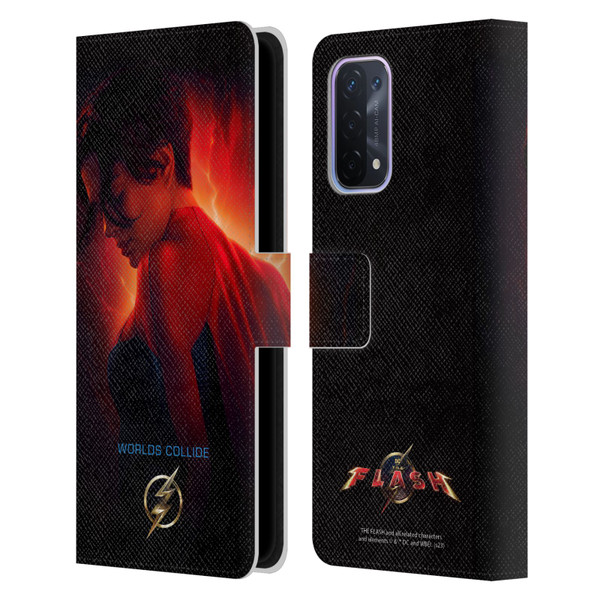 The Flash 2023 Poster Supergirl Leather Book Wallet Case Cover For OPPO A54 5G