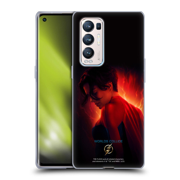 The Flash 2023 Poster Supergirl Soft Gel Case for OPPO Find X3 Neo / Reno5 Pro+ 5G