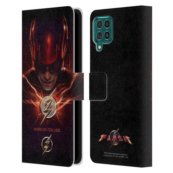 The Flash 2023 Poster Barry Allen Leather Book Wallet Case Cover For Samsung Galaxy F62 (2021)