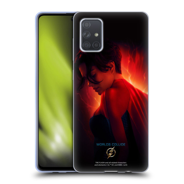 The Flash 2023 Poster Supergirl Soft Gel Case for Samsung Galaxy A71 (2019)