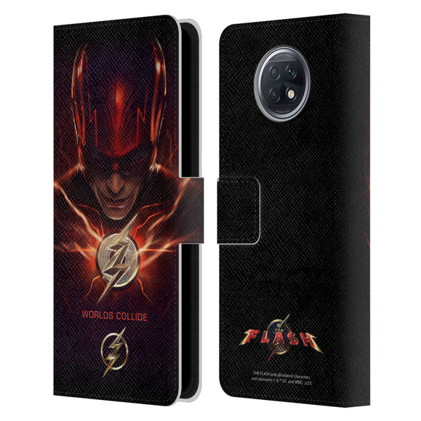 The Flash 2023 Poster Barry Allen Leather Book Wallet Case Cover For Xiaomi Redmi Note 9T 5G