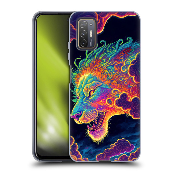 Wumples Cosmic Animals Clouded Lion Soft Gel Case for HTC Desire 21 Pro 5G