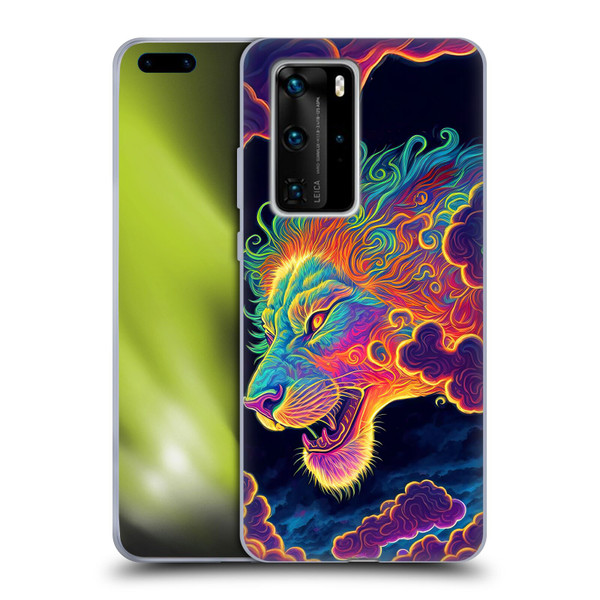 Wumples Cosmic Animals Clouded Lion Soft Gel Case for Huawei P40 Pro / P40 Pro Plus 5G