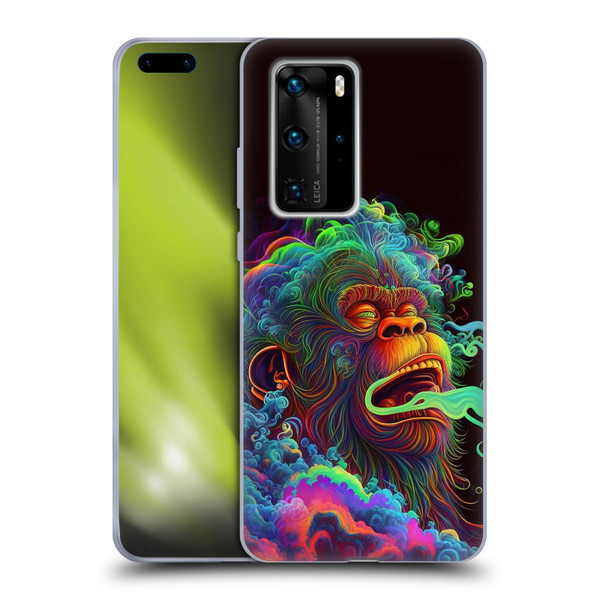 Wumples Cosmic Animals Clouded Monkey Soft Gel Case for Huawei P40 Pro / P40 Pro Plus 5G