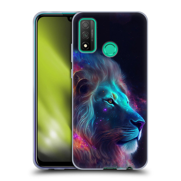 Wumples Cosmic Animals Lion Soft Gel Case for Huawei P Smart (2020)