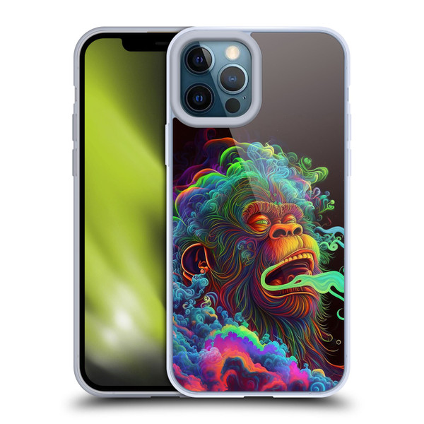 Wumples Cosmic Animals Clouded Monkey Soft Gel Case for Apple iPhone 12 Pro Max