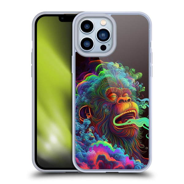 Wumples Cosmic Animals Clouded Monkey Soft Gel Case for Apple iPhone 13 Pro Max