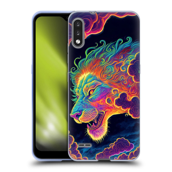 Wumples Cosmic Animals Clouded Lion Soft Gel Case for LG K22