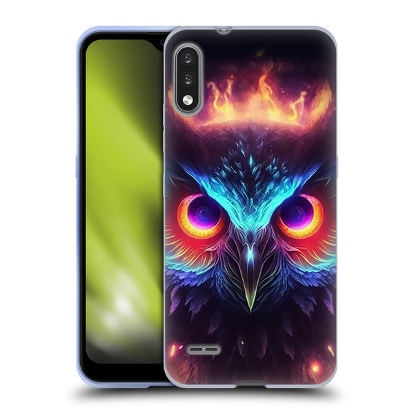 Wumples Cosmic Animals Owl Soft Gel Case for LG K22