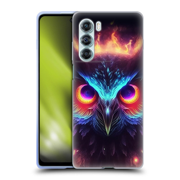Wumples Cosmic Animals Owl Soft Gel Case for Motorola Edge S30 / Moto G200 5G