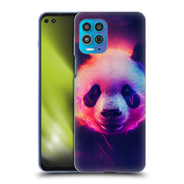 Wumples Cosmic Animals Panda Soft Gel Case for Motorola Moto G100