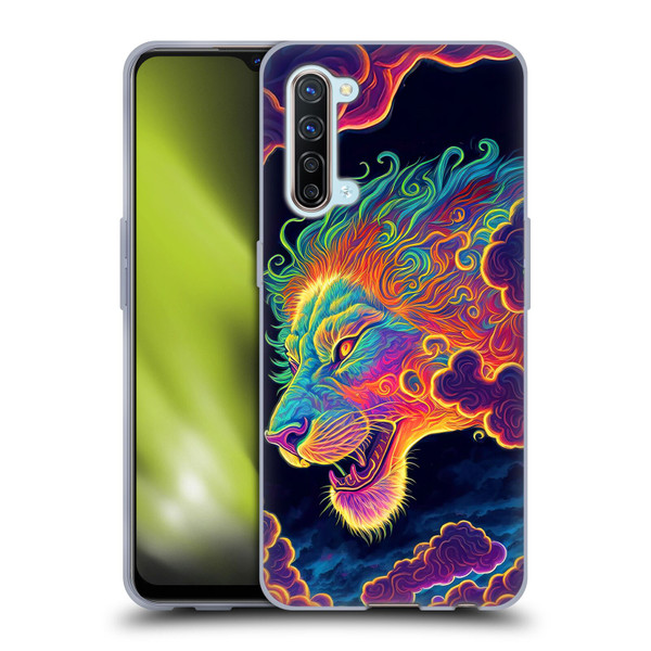 Wumples Cosmic Animals Clouded Lion Soft Gel Case for OPPO Find X2 Lite 5G