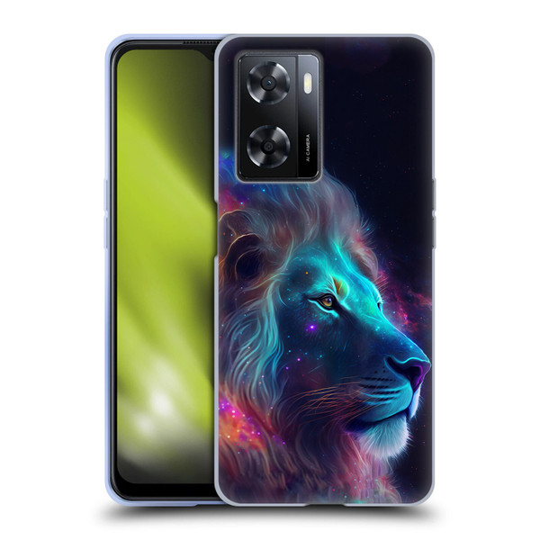 Wumples Cosmic Animals Lion Soft Gel Case for OPPO A57s
