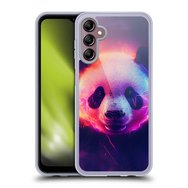 Wumples Cosmic Animals Panda Soft Gel Case for Samsung Galaxy A14 5G