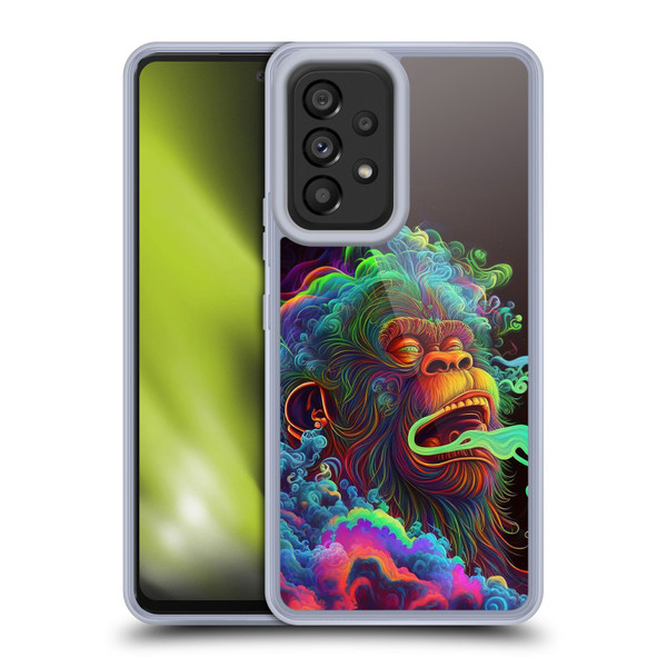 Wumples Cosmic Animals Clouded Monkey Soft Gel Case for Samsung Galaxy A53 5G (2022)