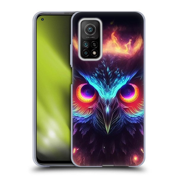 Wumples Cosmic Animals Owl Soft Gel Case for Xiaomi Mi 10T 5G