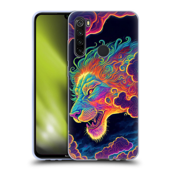 Wumples Cosmic Animals Clouded Lion Soft Gel Case for Xiaomi Redmi Note 8T
