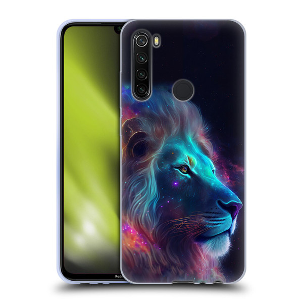 Wumples Cosmic Animals Lion Soft Gel Case for Xiaomi Redmi Note 8T