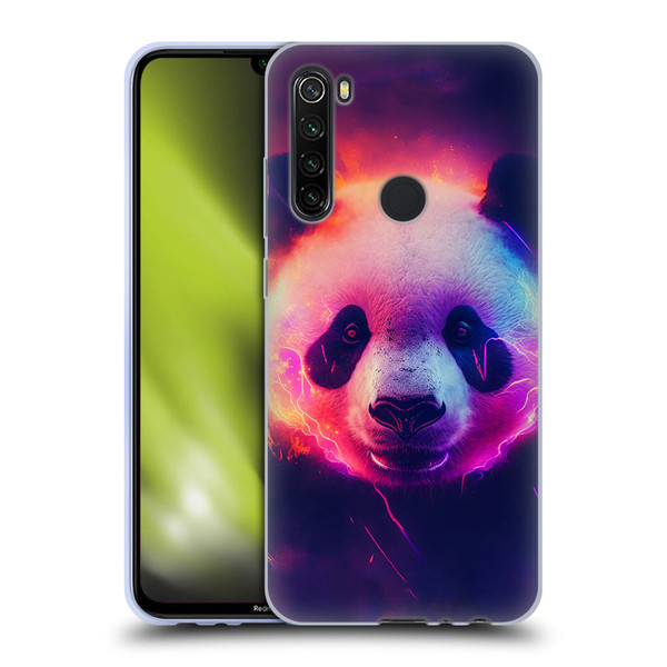 Wumples Cosmic Animals Panda Soft Gel Case for Xiaomi Redmi Note 8T