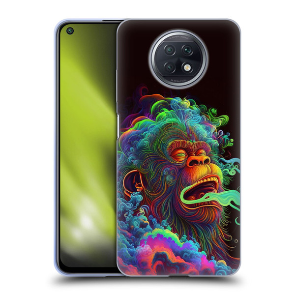 Wumples Cosmic Animals Clouded Monkey Soft Gel Case for Xiaomi Redmi Note 9T 5G