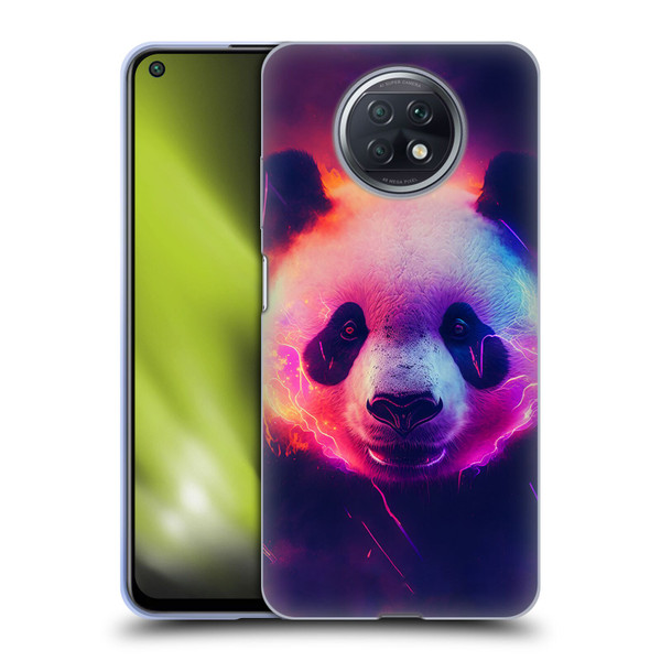Wumples Cosmic Animals Panda Soft Gel Case for Xiaomi Redmi Note 9T 5G