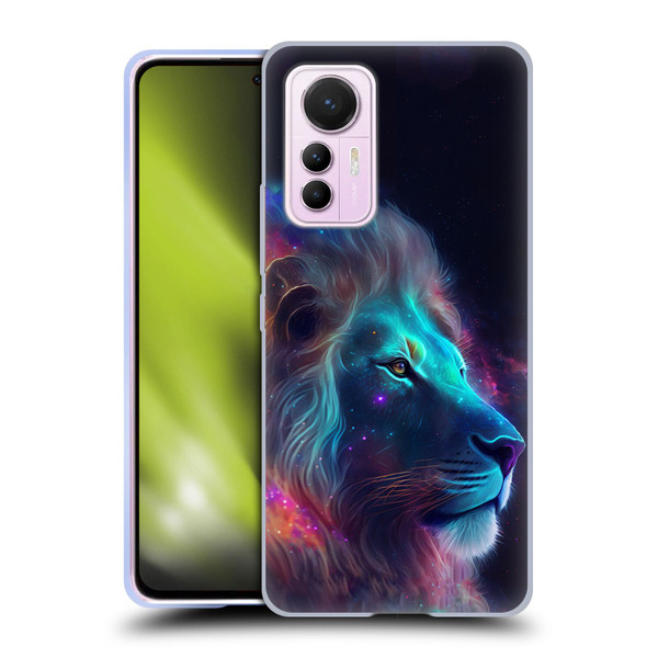 Wumples Cosmic Animals Lion Soft Gel Case for Xiaomi 12 Lite