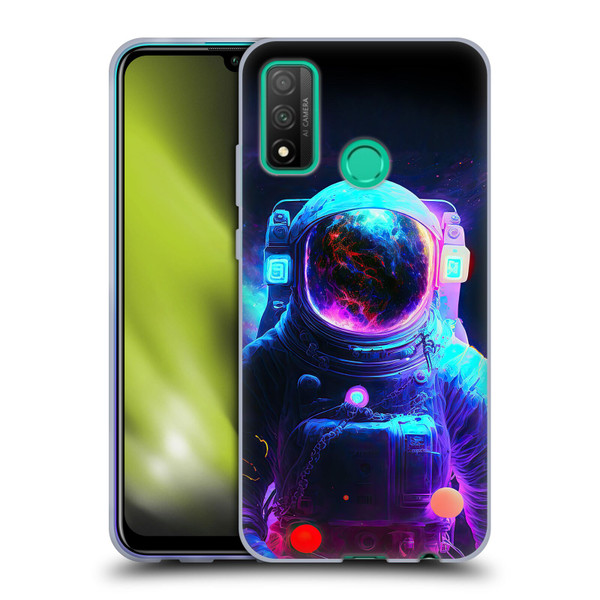 Wumples Cosmic Arts Astronaut Soft Gel Case for Huawei P Smart (2020)