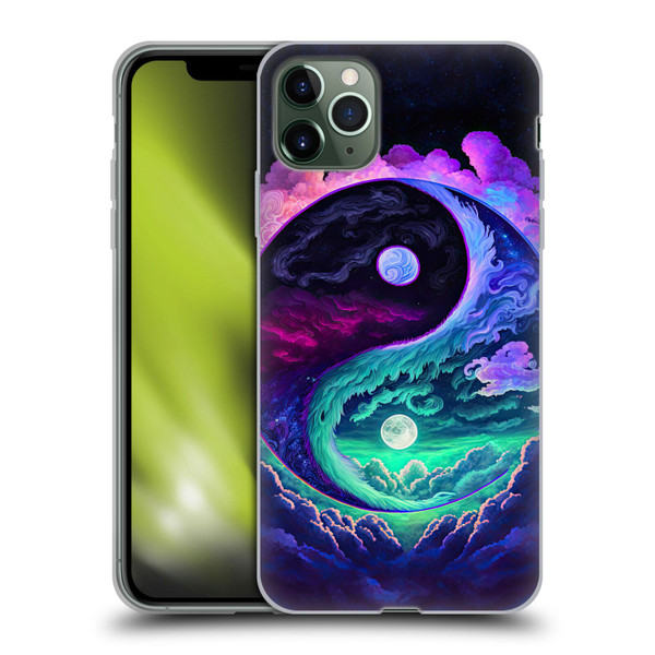 Wumples Cosmic Arts Clouded Yin Yang Soft Gel Case for Apple iPhone 11 Pro Max
