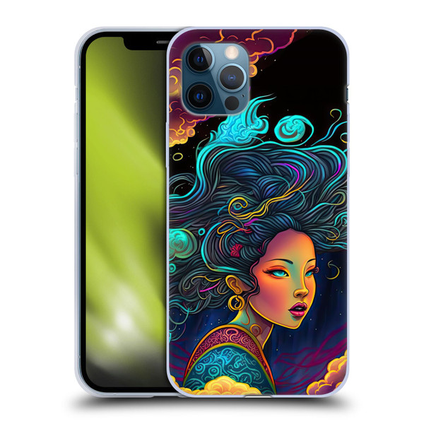Wumples Cosmic Arts Cloud Goddess Soft Gel Case for Apple iPhone 12 / iPhone 12 Pro