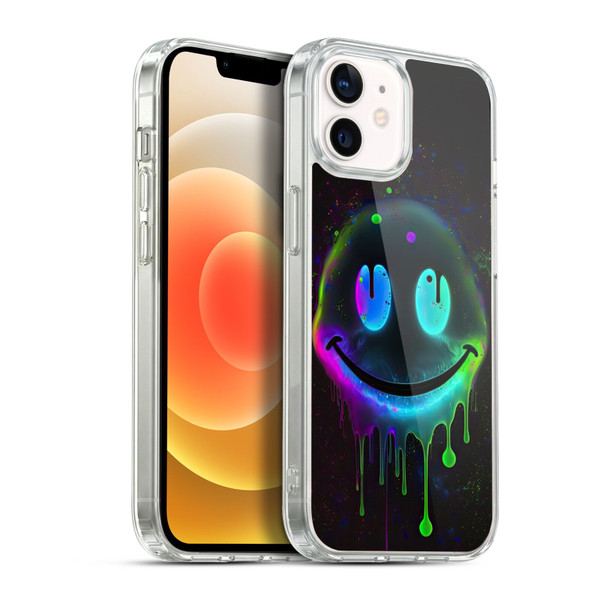 Wumples Cosmic Arts Drip Smiley Soft Gel Case for Apple iPhone 12 / iPhone 12 Pro & MagSafe